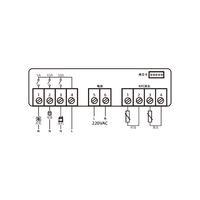 Controlador de Temperatura para Refrigerador de Alta Calidad OM-182, Gabinete con Cortina de Aire, Personalizado OEM ODM