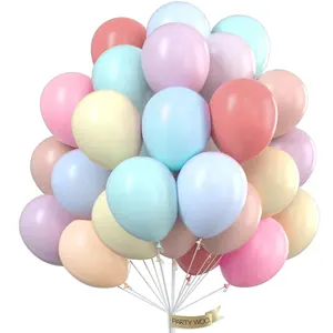 Jyao Beste Kwaliteit 5 Inch 1G Latex Macaron Ballonnen Multicolor Globo Ballon Voor Verjaardag Bruiloft Feest Decoratie