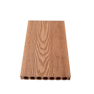 Planches de terrasse en WPC antidérapantes de style européen, durables, 23 mm, composite <span class=keywords><strong>bois</strong></span>-plastique avec finition grain de <span class=keywords><strong>bois</strong></span>, pour usage <span class=keywords><strong>extérieur</strong></span> - Product Image 1