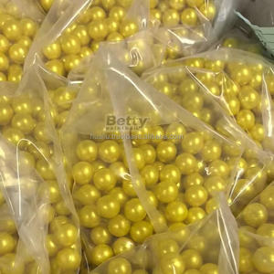 Billes de paintball d'entraînement en plein air, biodégradables, non toxiques, couleur personnalisée, logo, qualité terrain, calibre 0,68 pouce, gélatine + PEG - Product Image 3