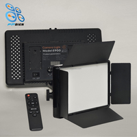 55W Studio Light 3200-6500K Kit d'éclairage de photographie à intensité variable avec support de trépied pour l'enregistrement vidéo Streaming Photographie