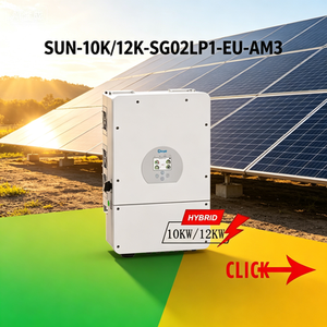 Gran Oferta Deye SUN-10K/12K- SG02LP1- 10KW/12KW-AM Híbrido Monofásico Versión EU de Bajo Voltaje para Uso Doméstico - Product Image 1