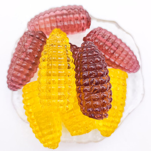 Nuevo Sabor, Dulces de Maíz Masticables OEM, Dulces de Maíz Halal a Granel, Golosinas de Maíz, Dulces de Goma <span class=keywords><strong>con</strong></span> Mermelada - Product Image 1