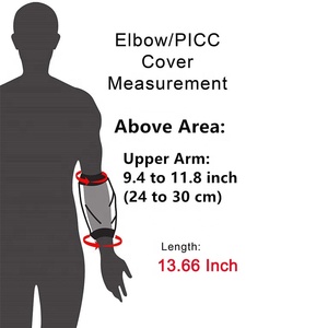 Couverture imperméable pour pansement de <span class=keywords><strong>bras</strong></span>, pour douche, vente en gros, soins des plaies, couverture pour cathéter intraveneux périphérique (PICC) - Product Image 2