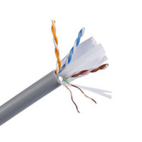 UTP FTP kucing 6 kabel jaringan Cat6a Cat6 Cat6e Lan kabel Ethernet untuk Internet