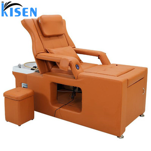 Kisen Massage Table Pedicure Chair Head Treatment Shampoo Beauty <b>Bed</b> with Water Circulation and Steamer - Product Image 5