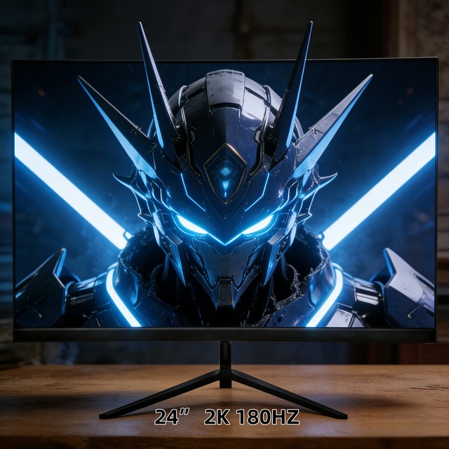 High Quality Wholesale 24 Inch Gaming Monitor 2K 180Hz 1ms IPS 2560x1440 Curved Display Room