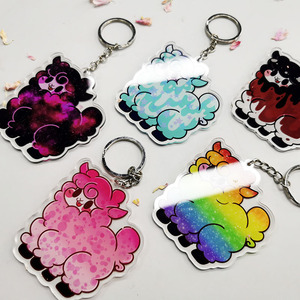 Porte-clés en plastique acrylique avec breloque mignonne Porte-clés <span class=keywords><strong>de</strong></span> style anime imprimé UV Matériaux en verre en alliage <span class=keywords><strong>de</strong></span> zinc Échantillons gratuits Pas <span class=keywords><strong>de</strong></span> frais <span class=keywords><strong>de</strong></span> moule Pas <span class=keywords><strong>de</strong></span> quantité minimale <span class=keywords><strong>de</strong></span> commande - Product Image 6