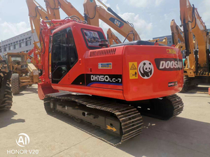 Doosan เครื่องขุดดิน DH150LC-7 DH150รถขุดตีนตะขาบไฮดรอลิก dh220 dh215ขุดดินเคลื่อนที่เกาหลี - Product Image 5
