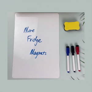 Tablero magnético A4 de borrado en seco, marcador flexible borrable para nevera, hoja de pizarra blanca, imán de cocina, lista de comestibles - Product Image 1