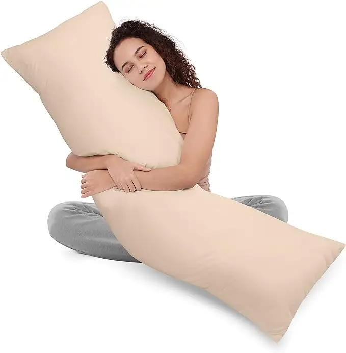 Bedding Full Body Pillow for Adults 20 x 54 Inch Long Pillow for Sleeping Large Pillow Insert for Side Sleepers