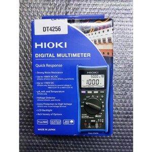 มัลติมิเตอร์ Hioki DT4256 TRMS-1000V 10A อินพุต 11 ฟังก์ชัน DT4256 มัลติมิเตอร์ Hioki DT4256 TRMS 1000V AC DC มัลติมิเตอร์ 11 ฟังก์ชัน - Product Image 4