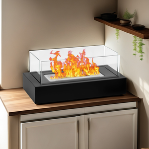 Kit de fabrication de S'mores, foyer <span class=keywords><strong>portable</strong></span> d'intérieur et d'extérieur, cheminée de table pour patio, balcon, salon, idéal pour les réunions et les fêtes - Product Image 5