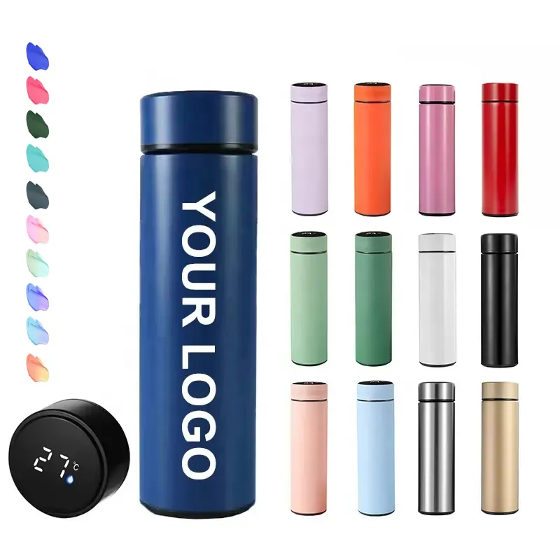 Thermos Led Display Temperature Smart Water Bottle Travel camping gym sport Thermos Led Display Temperature Smart Water Bottle