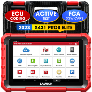 Outil de diagnostic automobile X431 PROS ELITE avec écran LCD 8 pouces Android 10.0 et batterie 6000 mAh pour véhicules OBD2 universels - Product Image 4