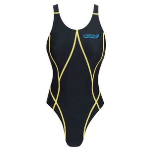 도매 폴리에스터 Pbt 수영복 전신 워터 폴로 수영복 섹시 성숙한 여성 프로 브라질 수영복 사용자 정의 목욕 세트 - Product Image 5