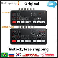 블랙 매직 디자인 BMD ATEM SDI 프로 iSO 익스트림 iSO 미디어 비디오 스위처 오디오 믹서 그린 스크린 디렉터 스테이션
