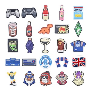 Wholesale in Stock Baseball Sport Clog Shoe <strong>Charms</strong> for 2025 Raider Shoes <strong>Charms</strong> for Clog Shoes Decoration <strong>football</strong> PVC <strong>Charms</strong> - Product Image 1