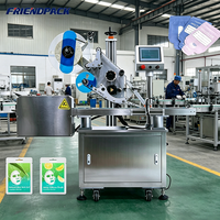 Machine d'étiquetage automatique de cartes PVC UPK avec convoyeur, machine d'étiquetage de pochettes de bureau pour sacs en plastique, sacs vides, boîtes en papier