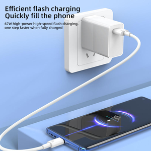 <span class=keywords><strong>Cargador</strong></span> USB Superrápido de 120W <span class=keywords><strong>67W</strong></span>, Cable de 6A, <span class=keywords><strong>Cargador</strong></span> Rápido de Pared, Adaptador de Corriente para <span class=keywords><strong>Xiaomi</strong></span> - Product Image 2