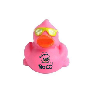 Promozionale eco-friendly 3 pollici misto gomma anatra Set Logo personalizzato Multi-colore <span class=keywords><strong>Mini</strong></span> giocattoli animali per feste Baby Shower - Product Image 5