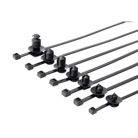 Nouvelles attaches de fixation pour câbles FT13/2 pièces, clips de câblage/attaches de fixation séparées pour faisceaux de câbles automobiles/supports de câbles style Hellermann
