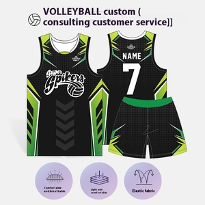 <span class=keywords><strong>Set</strong></span> Professionale di Maglie da <span class=keywords><strong>Pallavolo</strong></span> Personalizzate, Canotta Sublimata, Uniforme di Squadra 160g ad Asciugatura Rapida, Kit Pro-Elite Spiker, 1 <span class=keywords><strong>Set</strong></span> MOQ - Product Image 4