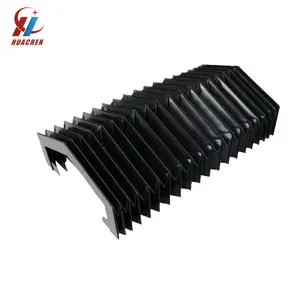 Square type cnc machine guard bellows cover accordion protection