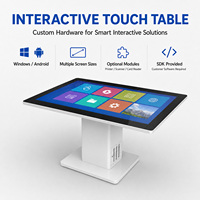 Fábrica OEM ODM, Mesa de Juegos Interactiva Inteligente Android de 55 Pulgadas, Pantalla LCD Multitáctil Impermeable con Animación