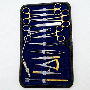 Steel & Metal Manual Surgical Instruments Blepharoplasty and Plastic Surgery <b>Set</b> CE ISO Certified Class I by Hasni Surgical - Product Image 1