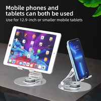 Soporte para Teléfono Móvil de Aleación de Aluminio Portátil de Alta Calidad, Ajustable, Plegable y Flexible, Accesorio para Teléfono