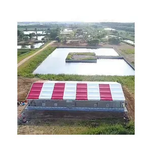 Outdoor Big Warehouse Tent High Quality Aluminum Structure Tent Glass Wall Storage Temporary For Sale