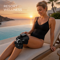 Appareil de cryothérapie professionnel KONBEST 5 modes 3-45 ℃   Compresse de glace pour la récupération des genoux et des épaules avec système de contrôle du temps