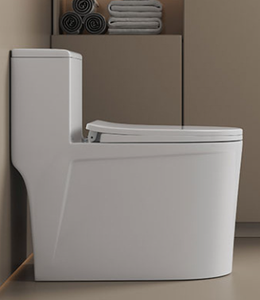 โถสุขภัณฑ์เซรามิคแบบชำระล้างสองระบบสำหรับห้องน้ำสมัยใหม่ - Product Image 1