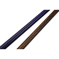 Queues de billard d'occasion OEM NASDA Snooker Sport 100% fibre de carbone, bois d'érable, punch pour l'avant-bras, saut, queue articulée 3/4, acier inoxydable