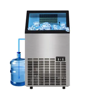 Machine à blocs de glace refroidie à l'eau, machines à glaçons commerciales à vendre