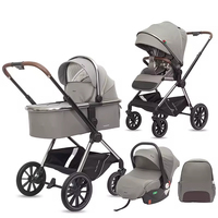 Poussette bébé Kidilo Z1 légère, non toxique, avec cadre en acier inoxydable, roues 3D en PU, capacité de charge de 20 kg, 0-3 ans
