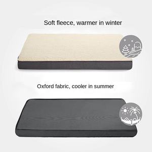 Lit de voyage portable pour <span class=keywords><strong>chien</strong></span> et animal de compagnie, <span class=keywords><strong>tapis</strong></span> en tissu pliable pour siège arrière de voiture, écologique, pour le camping en plein air, coussin de sommeil doux et chaud - Product Image 4