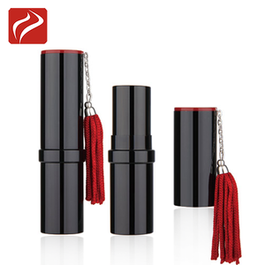 Luxury Red Aluminum <strong>Lipstick</strong> Container with Tassels <strong>Lipstick</strong> <strong>case</strong> for Makeup - Product Image 3
