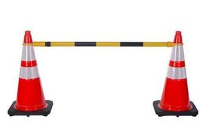 Rất có thể nhìn thấy có thể thu vào nhựa <span class=keywords><strong>Cone</strong></span> Bar giao thông <span class=keywords><strong>Cone</strong></span> kết nối đường rào cản cho đường Bộ sản phẩm an toàn - Product Image 3