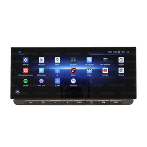 Android 13 Qualcomm CPU đơn vị đứng đầu xe DVD stereo Player cho Audi A6 thế hệ thứ ba C6 2004-2011 với xe GPS navigation - Product Image 2