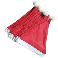 Gorros Navideños para Niños, Gorro de Santa Claus de Felpa Suave, Decoraciones para Fiestas de Invierno, Gorro Clásico de Navidad Unisex