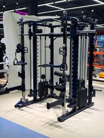Crossover à câbles pour usage domestique, station multifonction, machine Smith pour l'entraînement musculaire