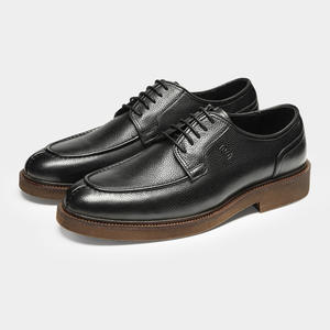 Zapatos de Hombre de Cuero con Cordones, Punta en Pico, Antideslizantes y Desodorantes, Formales, Casuales y de Negocios, de Alta Calidad, Último Modelo 2026 - Product Image 6