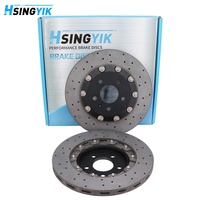 Kit de rotors de rupture en céramique de carbone modifié grand système de freinage pour Audi RS3 RS4 RS6 RS7 RSQ8 2016