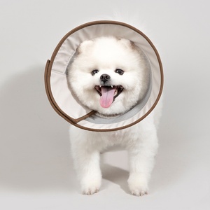 Collier pour chien en maille respirante ultra léger et cône de récupération pour chat à bords doux pour une protection anti-morsure - Product Image 4