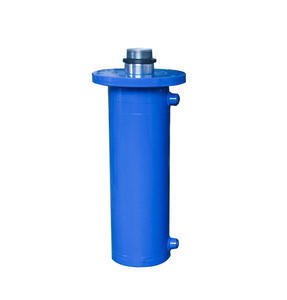 विशेष स्टेनलेस स्टील डबल अभिनय सिलेंडर के लिए अनुकूलित विकल्प के साथ फ्रंट फ्लैंज टेलीस्कोपिक हाइड्रोलिक प्रेस - Product Image 6