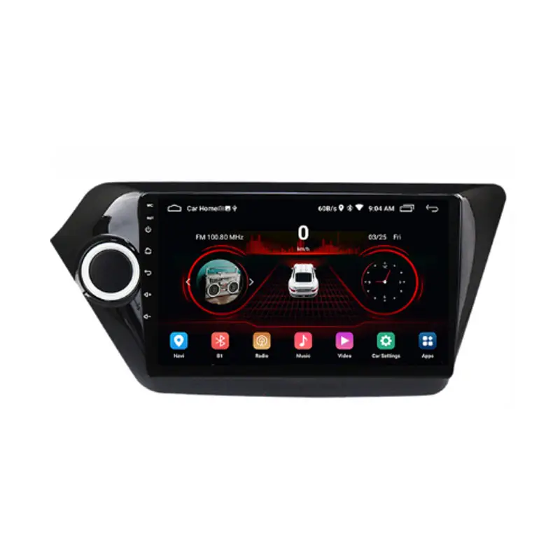 倉庫Android8コア1280X720カーラジオGPSマルチメディアビデオプレーヤーKiaRio K22011-2015サポートAUTO Carplay