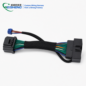 Harnais de câblage audio pour voiture OEM ODM, faisceau de câblage automobile, faisceau de câblage de prise d'alimentation stéréo - Product Image 1