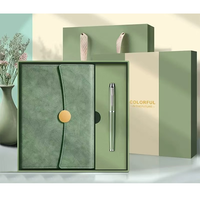 Set de Regalo al por Mayor: Cuaderno, Bolígrafo y Memoria USB, Regalos Corporativos para el Día del Padre, San Valentín, Artículos de Regalo Empresariales para Mujeres